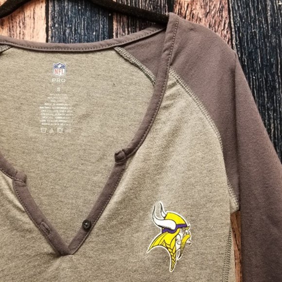NFL Pro Gear Vikings Raglan - Picture 5 of 5